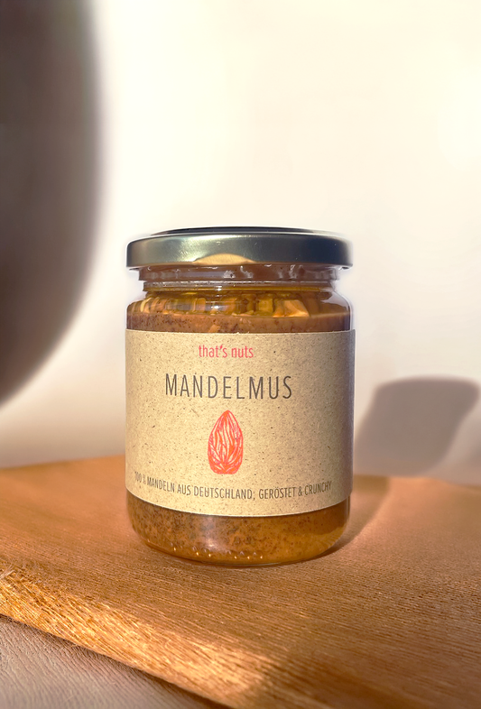 Mandelmus aus unseren Mandeln